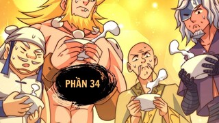 Review truyện tranh XUYÊN KHÔNG 😇 Phàm nhân ta vô địch tu tiên giới P34 / Tóm tắt Manhua Trung Quốc