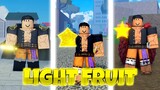 Getting LIGHT FRUIT In Every One Piece Game (Roblox)