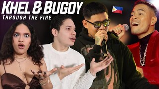 They are the reason why we like Filipino singers! Latinos react to Khel & Bugoy - Through the fire