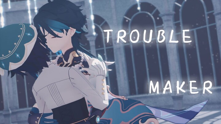 【岁守时序 | 温迪生贺24h 】—— Trouble Maker【原神 / 魈温MMD】