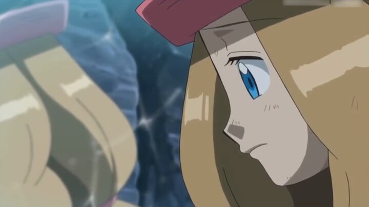 เนื่องจาก Mirror Country มีบุคลิกที่ตรงกันข้าม Ash ในโลกนั้นจึงชอบ Serena! (มั่นใจ)