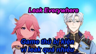 Ngập Trong Bão Leak! Game Thủ Bị Mihoyo Kiện Vì Leak Quá Nhiều!! | Genshin Impact.