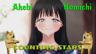 AMV RAW · Akebi Komichi ♪ Counting Star