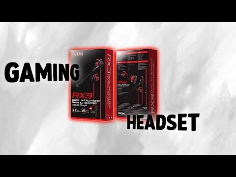 PLEXTONE RX3 GAMING HEADSET | UNBOXING