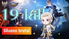 19 kill Silvana brutal.