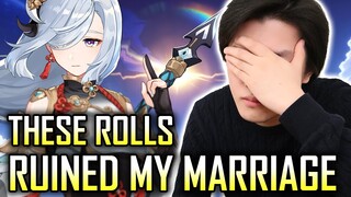 These Shenhe & Xiao rolls ruined my marriage