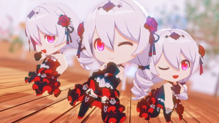 [ Honkai Impact 3MMD]~~Triple cute~~