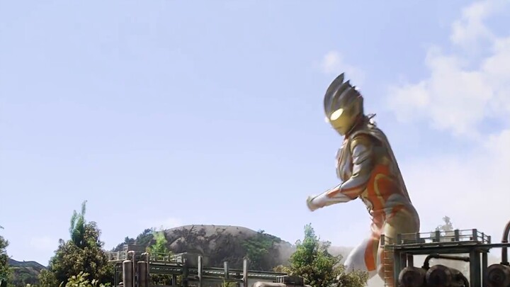 Episode Ultraman Triga "Higher Fighter", menyala