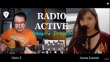 Radioactive (Imagine Dragons) Acoustic Guitar Cover ft. Joanna Suzanne of OMC Band