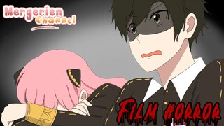 Nonton film horror dengan Damian😨🤨 | anime spyxfamily