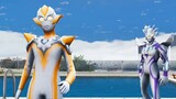 Zeta recovered the energy of Ultraman Zeta, Zeta was attacked by monsters