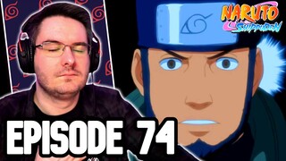 ASUMA'S HEARTBREAK! | Naruto Shippuden Episode 74 REACTION | Anime Reaction