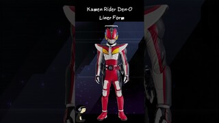 Hero Ecology] All Kamen Rider Den-O Forms and Other#kamenrider #kaijin #monster