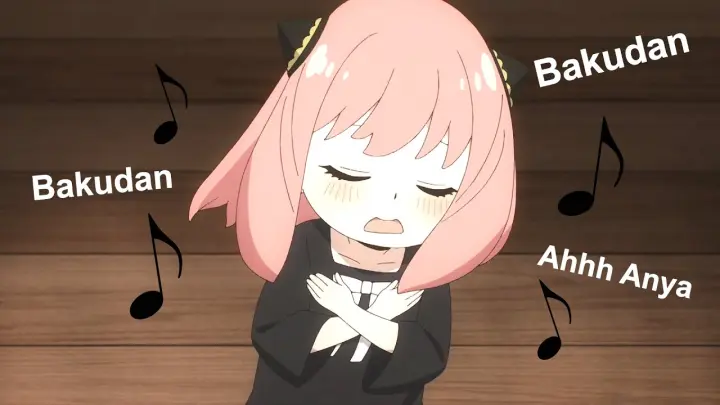I made Anya sing using Anya voice compilation and it's just too cute (Bakudan Bakudan Song)