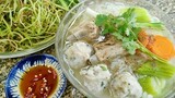 Cách nấu BÚN SƯỜN CHẢ CÁ RAU CỦ - Món Ăn Ngon Mỗi Ngày