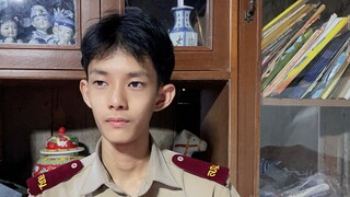 Thai Chinese teenager Wei Junjie is an excellent dancer of Chinese folk dance