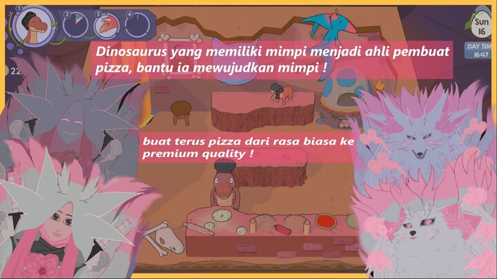 -+[Manitas kitchen, Dinosaurus yang memiliki cita - cita menjadi pizza chef]+-