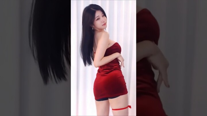 Hot dress in Korean girl 😍 | Bj dance #viral #korean #dresskorea #shortsvideo