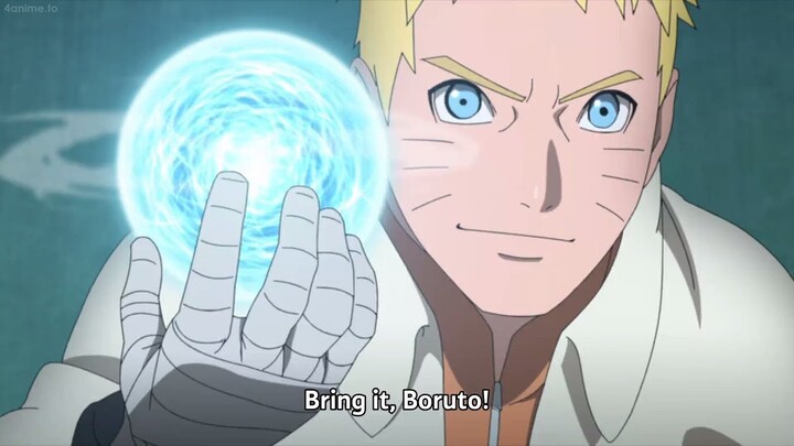 Naruto Use Scientific Hand Tool Against Boruto