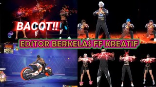 EDITOR BERKELAS FF KREATIF, SETELAH UPDATE, SLOWMO JEDAG JEDUG | TIKTOK FREE FIRE