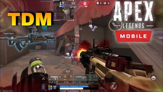 APEX LEGENDS MOBILE - TDM MODE GAMEPLAY 🔥 KDA 12/0