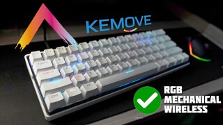 KEMOVE SnowFox 61Keys Keyboard - Full Keys Unboxing