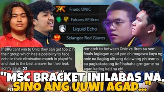 MSC 2024 BRACKET INILABAS NA! SINO ANG MALALAGLAG? BREN VS ONIC? ECHO VS SRG SA PLAYOFFS? ALAMIN!