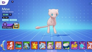 Pokemon UNITE: Mew (Attacker) Gameplay