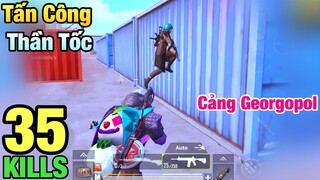 [PUBG Mobile] Tấn Công Nhanh Ở Cảng Georgopol | Chiến Thuật 1vs4 Để Làm Trùm Cảng | T98