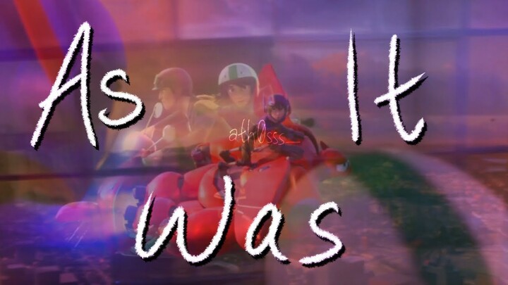 As It Was | Hiro Hamada, Tadashi Hamada, and Baymax edit | Big Hero 6 | 4K