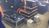 Setup then kuha ng Low Lying Smoke at Sparkular Machine at saka Mixer at Speaker by SDSS pinoy vlog