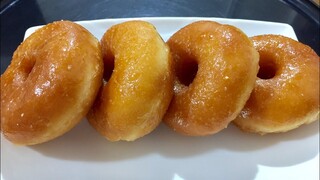 Không cần lò nướng cũng làm được bánh Donut phủ bơ đường ngon mê li- Nghệ thuật góc bếp