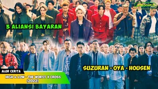 SUZURAN DAN HOUSEN BERGABUNG DENGAN SMA OYA || Alur Cerita Film - HIGH & LOW The Worst X (2022)