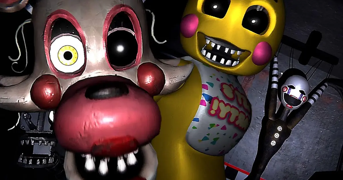 The Glitched Attraction FNAF Escape Room | The Glitched Attraction - Bstation