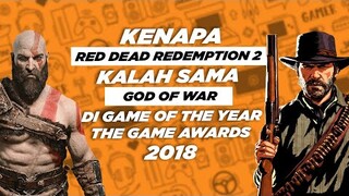 Kenapa  God of War lebih unggul dibandingkan RDR 2 di Game of the Year 2018?