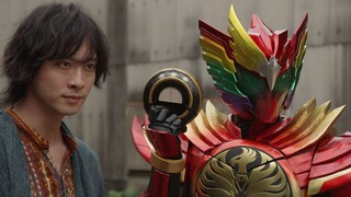 "The final battle between Eiji Hino and Ankh" Kamen Rider 000 Bird Eternal Transformation