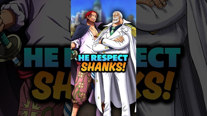 Garp Secretly Respects Shanks? One Piece Explained #onepiece #shorts