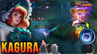 BUILD TOP 1 KAGURA GAMEPLAY - MOBILE LEGENDS