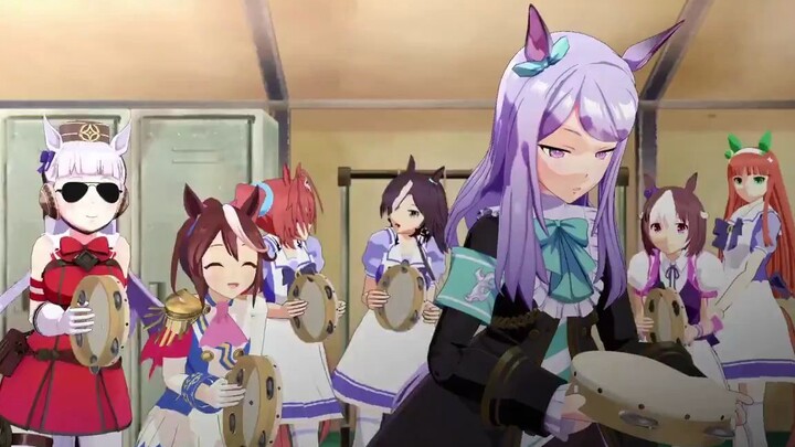 [ Uma Musume: Pretty Derby ]Spica is just playing the tambourine