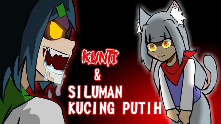 KUNTILANAK & SILUMAN KUCING PUTIH - KARTUN HANTU LUCU INDONESIA