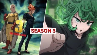 One Punch Man Season 3 Premiere Date Siatuation!