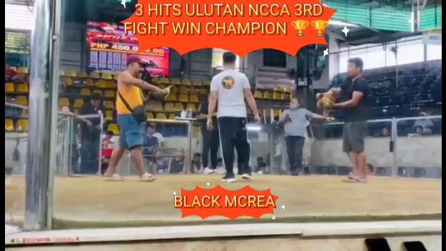 3HITS ULUTAN NCCA 3RD FIGHT WIN CHAMPION 🏆🏆.  BLACK MCREA