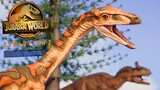 SEGISAURUS hides from CRYOPLOPHOSAURUS - Jurassic World Evolution 2 [4K]