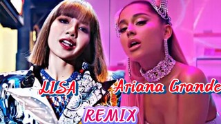 (LISA ft.ariana )เป็นเพลง LALISA เวอร์ชั่นสุดแซ่บ