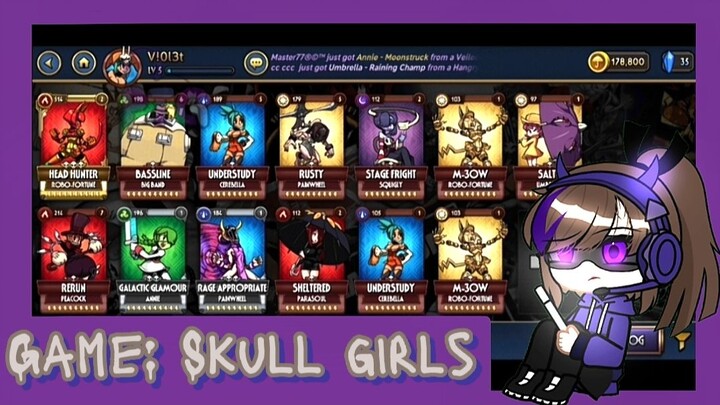 Skull girls gameplay walkthrough