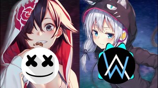 ♫Nightcore♫ "Alan Walker vs Marshmello" (best songs) - (compilation) pt.2