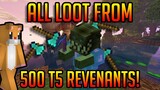FURBALL IS BACK?! ALL LOOT FROM 500 TIER 5 REVENANTS! | Hypixel Skyblock