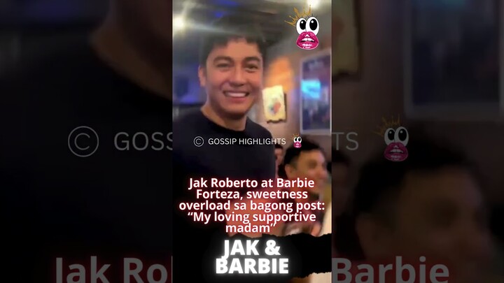 Jak Roberto at Barbie Forteza, sweetness overload sa bagong post: “My loving supportive madam”