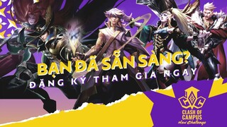 🔥 Official Trailer | CLASH OF CAMPUS 2022 - Garena Liên Quân Mobile