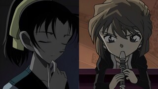 Kazuha's performance when Heiji is in trouble VS Ai's performance when Conan is in trouble